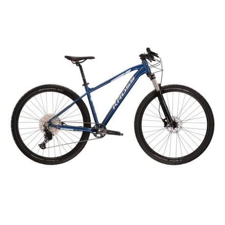 Kross mountainbike level 5.0 mtb - 29 inch - frame xl (20 inch) - blue silver gloss
