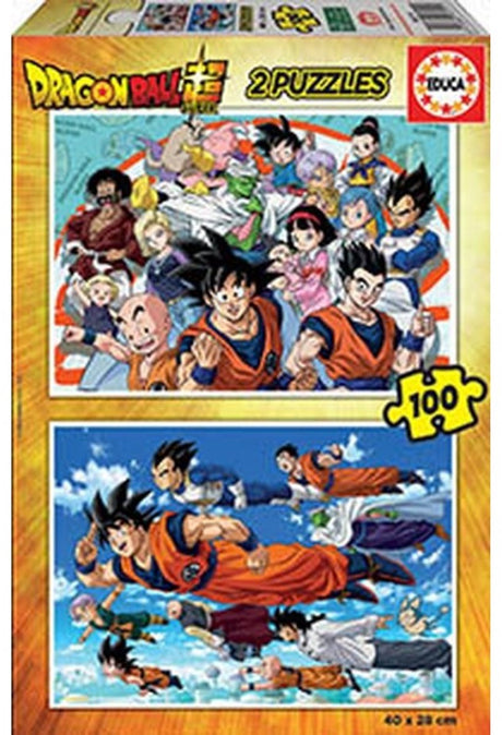 Educa - puzzel dragon ball - 2 x 100 stuks