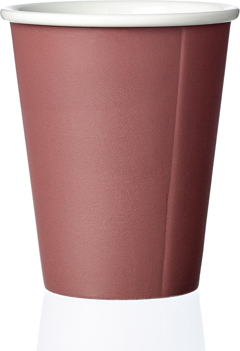 Viva scandinavia papercup laura - keramiek - 200 ml - nordic brick
