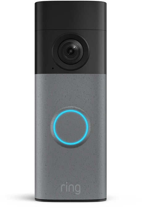 Ring videodeurbel op batterij (nieuwste generatie) - speckled grey - 2k video