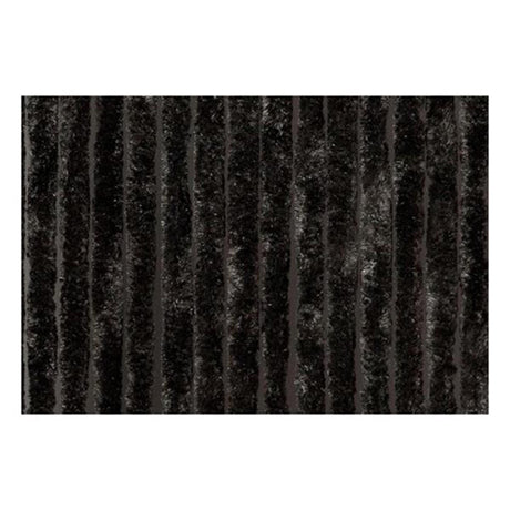 Wicotex kattenstaart deurgordijn 100x240 zwart 100% polypropyleen