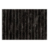 Wicotex kattenstaart deurgordijn 90x220 zwart 100% polypropyleen