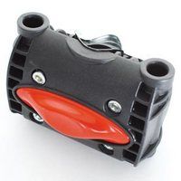 Polisport -Adapter Rücksitz 10 cm Frame Bestätigung Schwarz