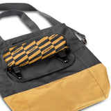 Urban Proof 20L fietstas - grijs-geel - unisex - waterbestendig - gerecycled PET materiaal