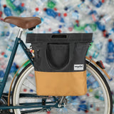 Urban Proof 20L Cykelväska - Grå -Yellow - Unisex - Vattenbeständig - Återvunnet husdjursmaterial