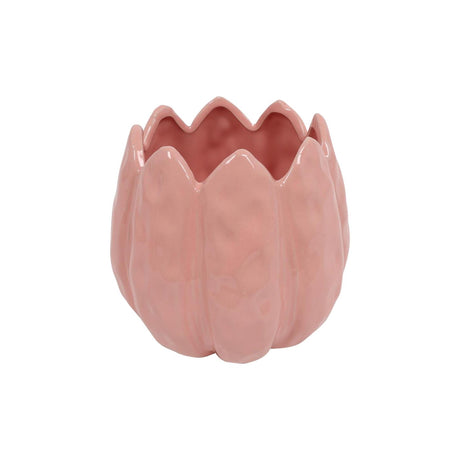 Countryfield bloempot tulp s roze 12x12x13cm