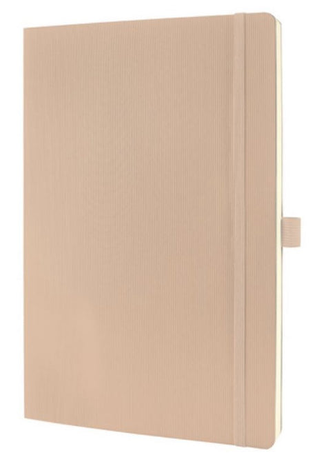 Sigel notitieboek conceptum pure a5 beige hardcover 194 pagina's 80 grams lijn