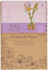 Lobbes speelgoed bv lobbes houten bouwpakket 3d iris bloemen 60-delig knutselset.