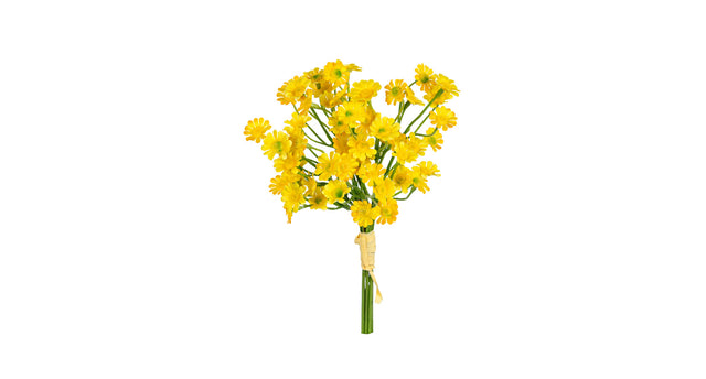 Margrietjes bundel h27cm geel