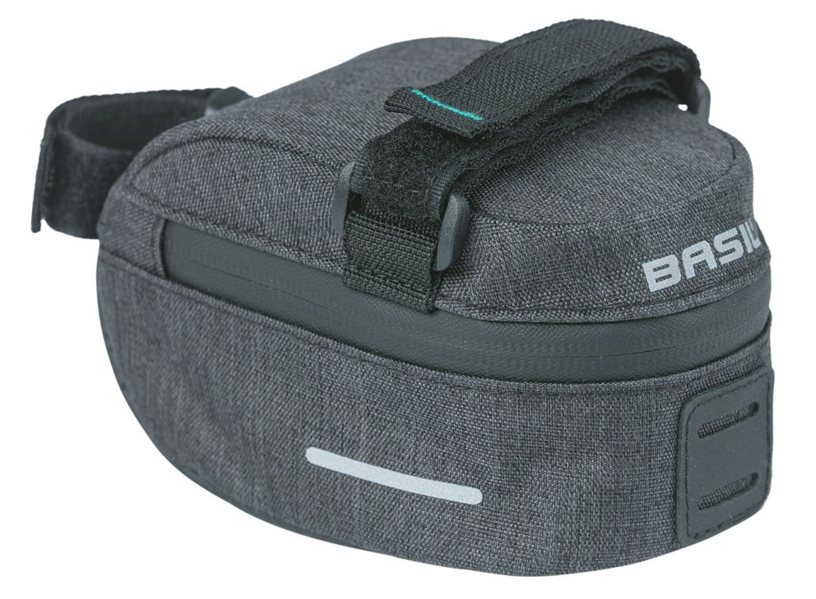 Basil Discovery 365d Saddle Bags, Black Melee