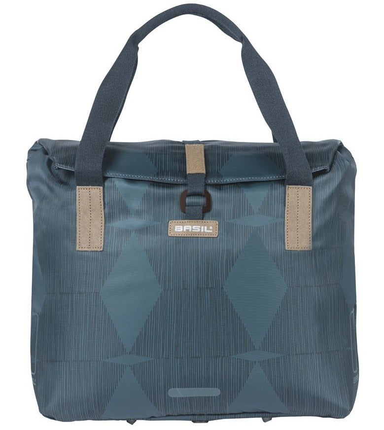 Basil Elegance Bicycle Shopper, Vælg Green, Unisex, Stadfiets, Estate Blue