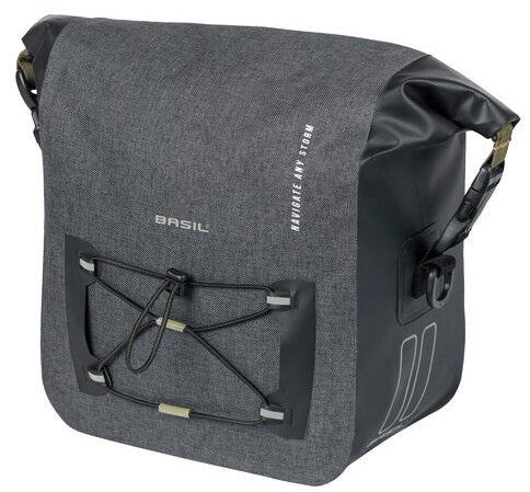 Basil Navigator Storm Gopybar Sac Sac à vélo sportif, étanche, noir