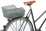 Basil Cento Flower's Bicycle Basket sul retro di Olive Green