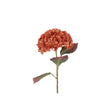 Countryfield kunstbloem aletta hydrangea l oranje 22x22x70cm