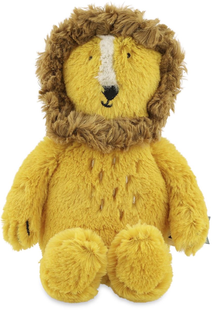 Trixie knuffeldier baby mr. lion – zachte knuffel van gerecycleerde materialen – 18 cm