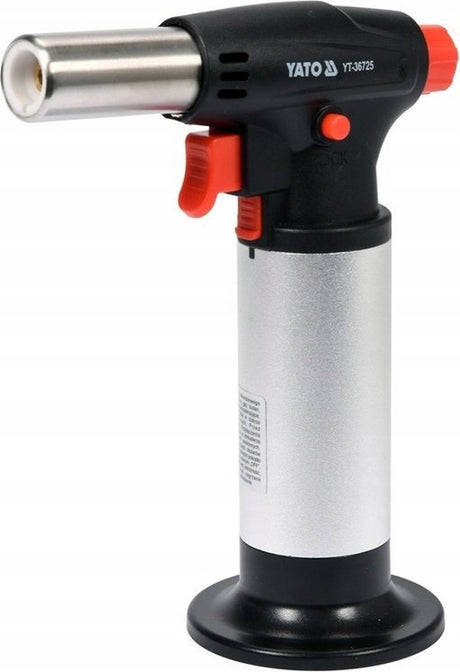 Yato crème brulee brander met piezo ontsteking - 200w - met slot functie