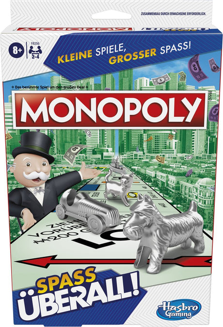 Hasbro gaming monopoly grab go bordspel economische simulatie