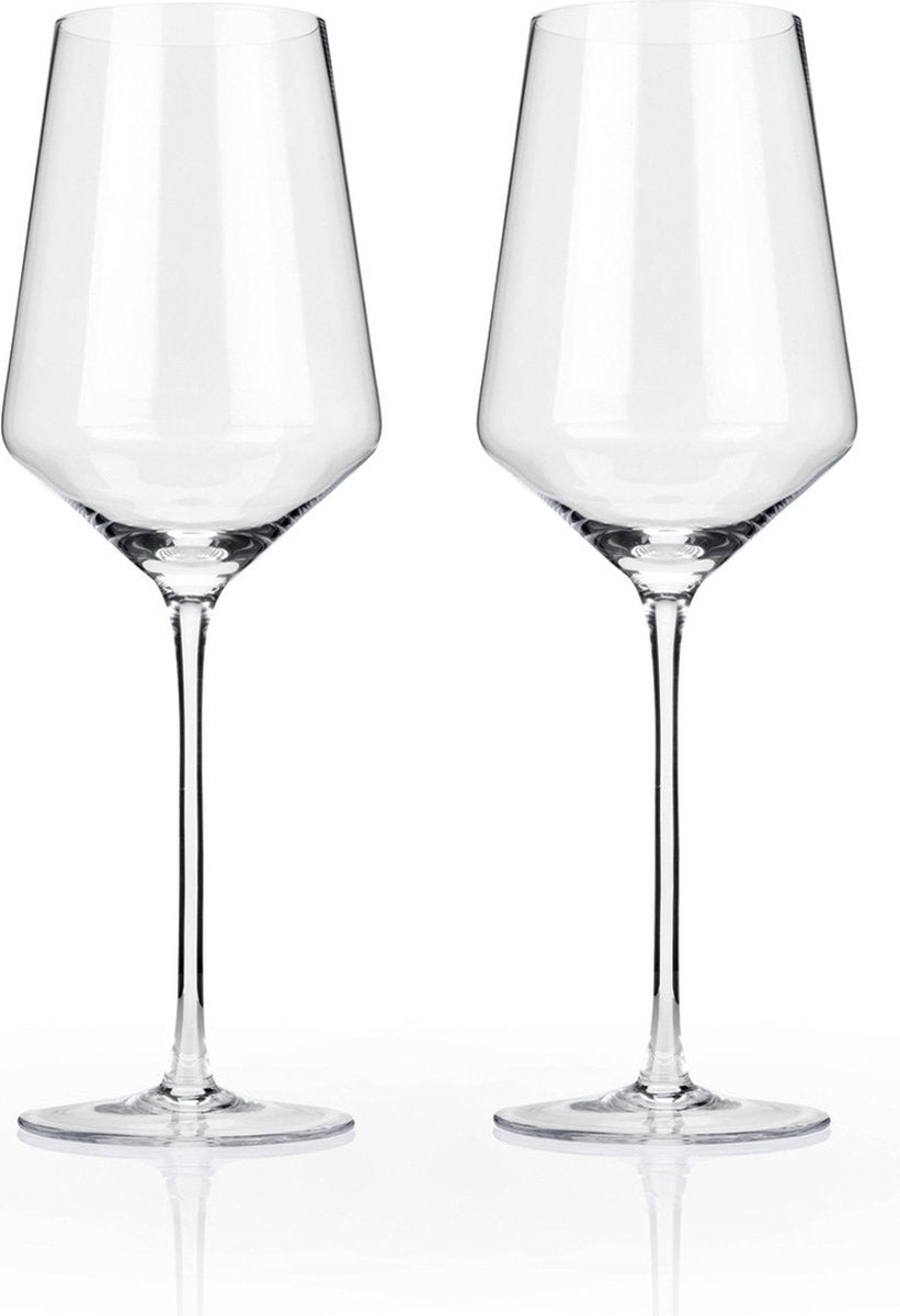 Viski angled wijnglas - kristal - 473ml - 2 stuks