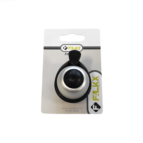 Falkx metro bel aluminium 36mm zilver