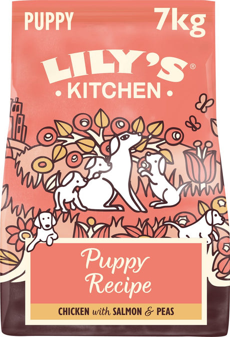 Lily's kitchen - hondenvoer - droogvoer - puppyvoer met kip zalm - 7 kg