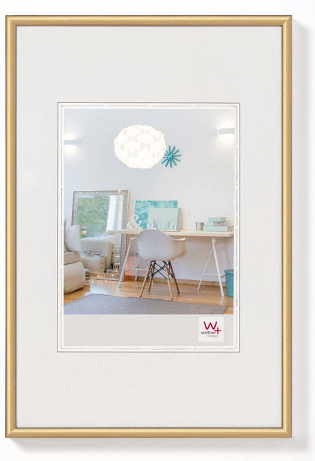 Walther new lifestyle - kunststof lijst - fotoformaat 60x80 cm - goud