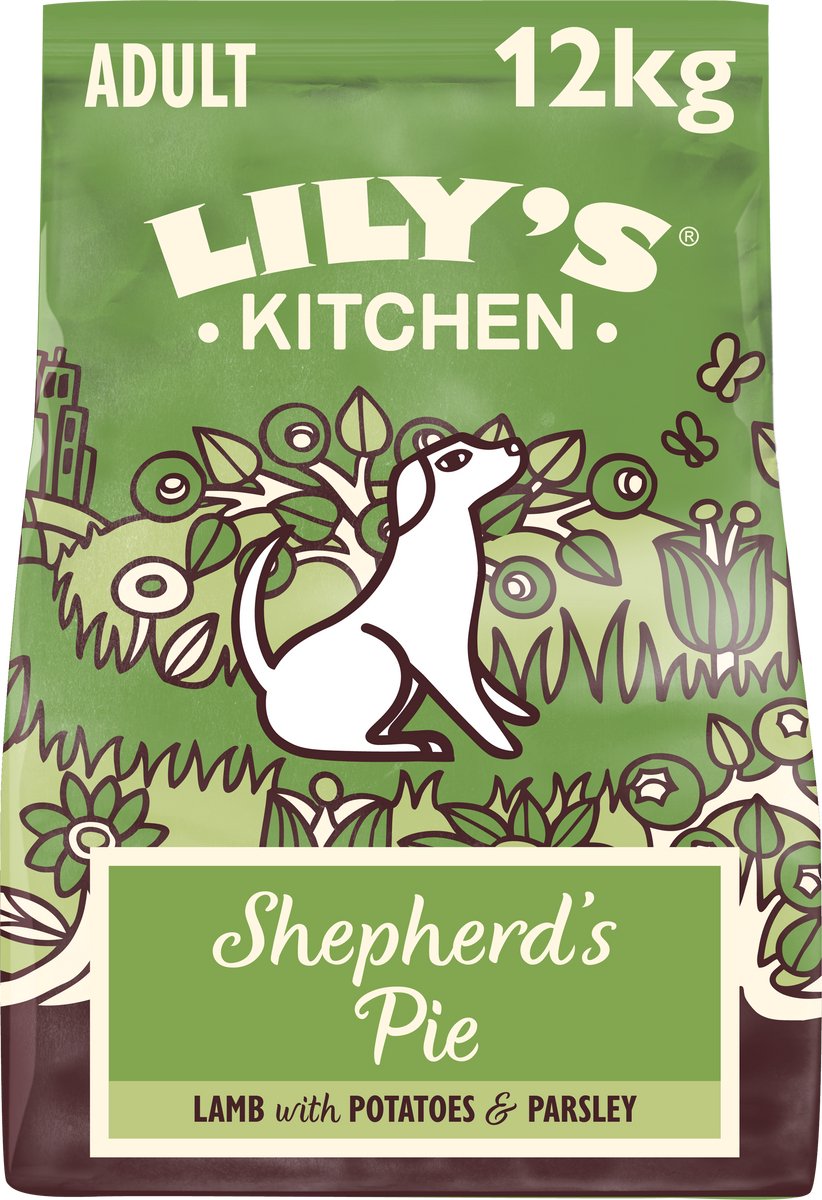 Lily's kitchen - hondenvoer - droogvoer - shepherd's pie met lam -12 kg