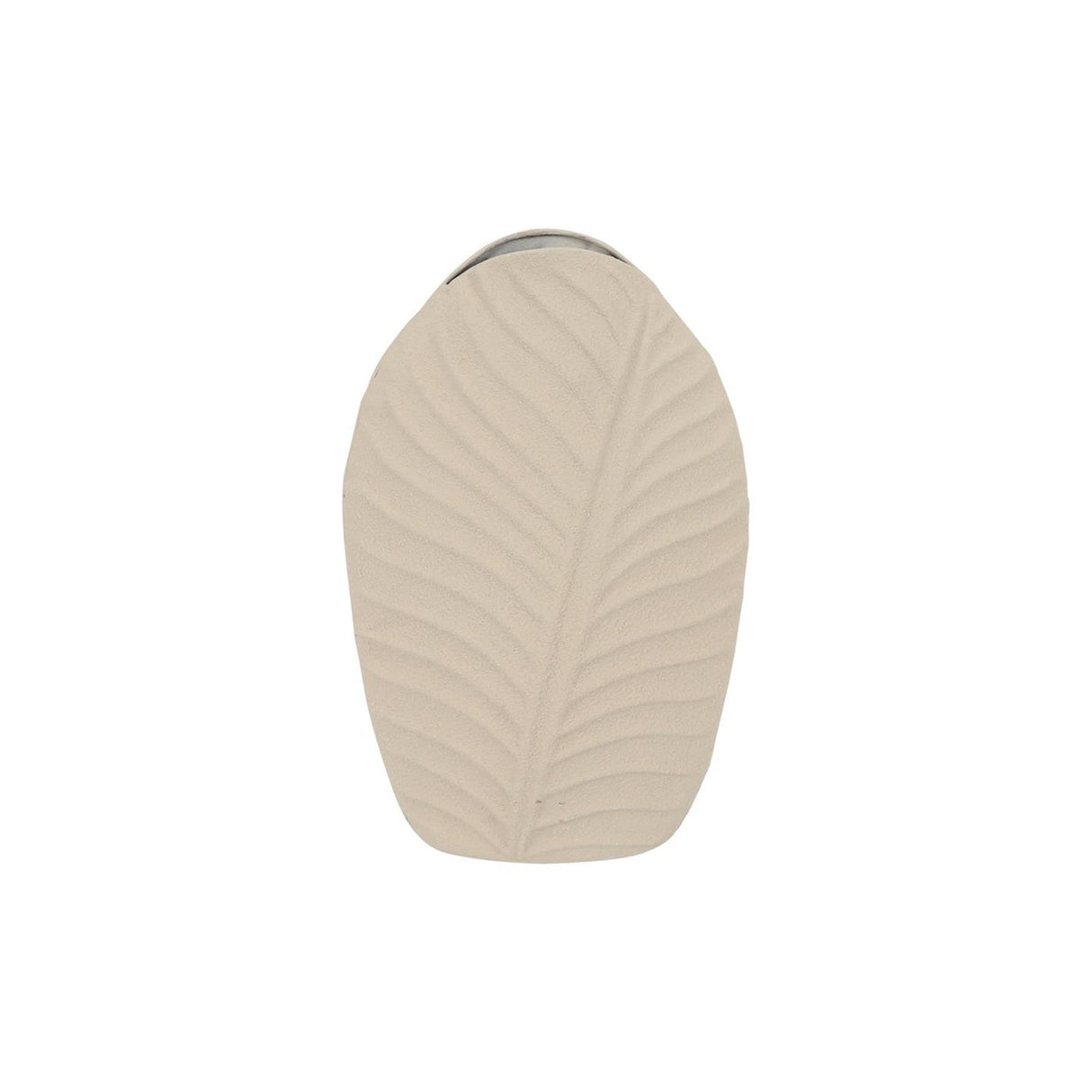 Countryfield vaas leaf s crème 18x9,5x29,5cm