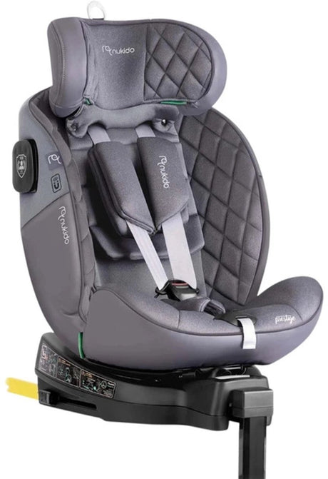 Nukido prestige line autostoel grijs 0-36kg isofix