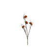 Countryfield kunstbloem helix oranje 75x13x6,5cm