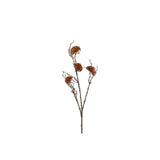 Countryfield kunstbloem helix oranje 75x13x6,5cm