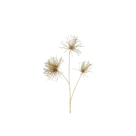 Countryfield kunstbloem grevillea s goud 94x24x13cm