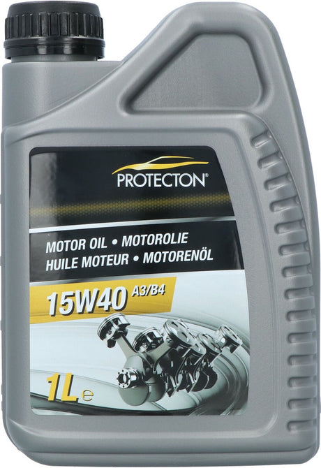Bouwkern protecton motorolie 15w-40 a3 b4 – minerale multigrade olie - voor benzine-, lpg- dieselmotoren – sterke weerstand tegen oxidatie - sterke antislijtage werking - goed anticorrosie en antischuim vermogen - geringe neiging tot verdampen – 1 liter