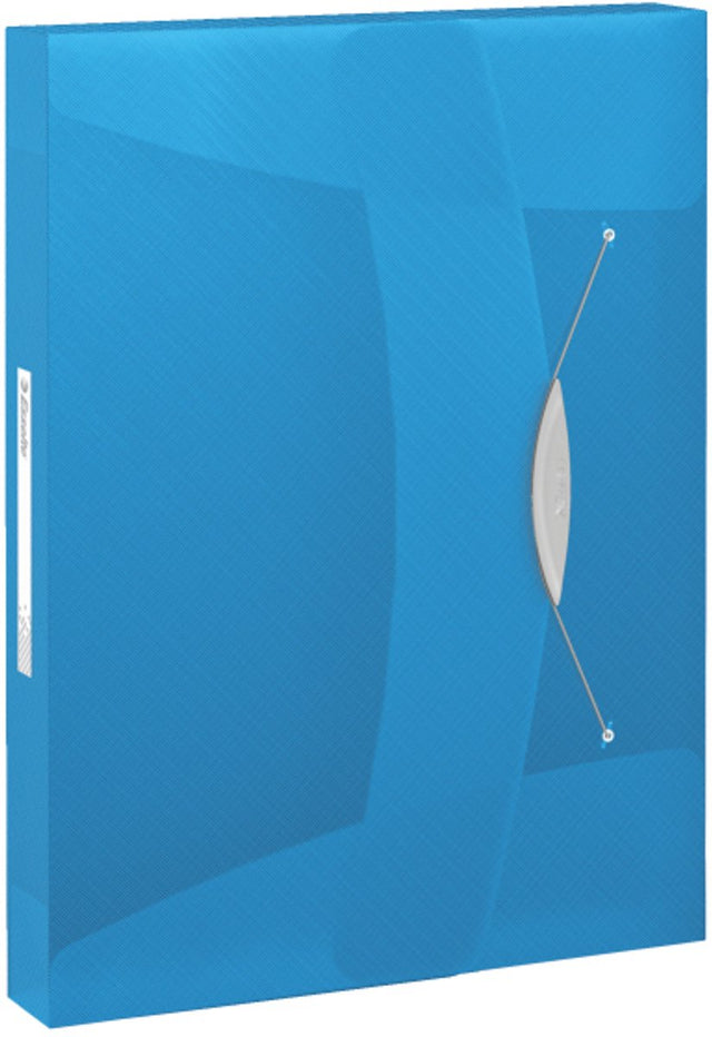 Esselte elastobox vivida blauw