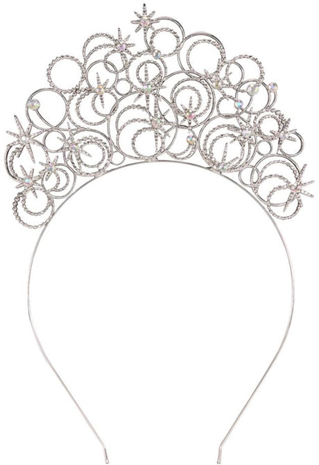 Noble collection wicked role play replica glinda's bubble tiara 26 cm replica: down-scaled