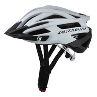 Cratoni Helm Agravic Bianco bianco-nero L-XL