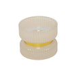 Countryfield kandelaar sybel crã¨me glas ø9xh7cm