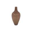 Countryfield vaas hoog eline mat bruin glas ø16xh36cm