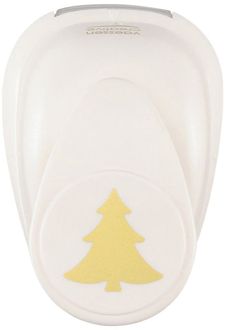 Vaessen creative pons - figuurpons - dennenboom - 2,2 x 2,2 cm