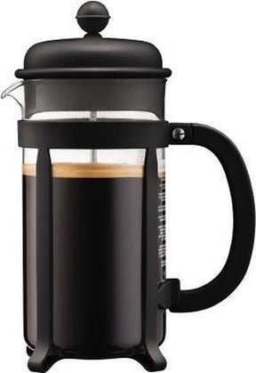 Bodum | java french press cafetière | kunststof | 8 kops | zwart | 1l
