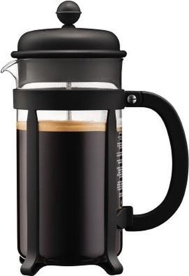 Bodum | java french press cafetière | kunststof | 8 kops | zwart | 1l