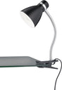 Rl live your light reality harvey - klemlicht - zwart mat - excl. 1x e27 4w