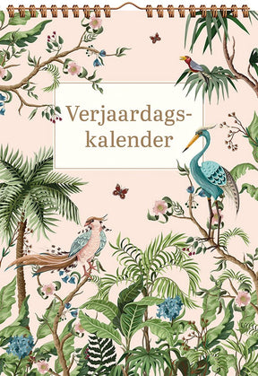 Paperstore verjaardagskalender - tropical