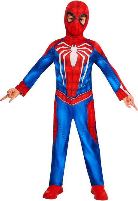 Rubies spider-man gamerverse kinderkostuum - - maat 7-8 jaar 128
