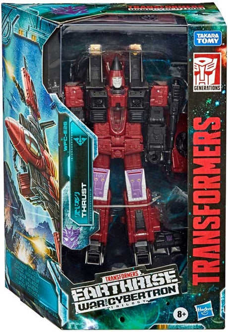 Hasbro transformers generations war for cybertron: earthrise voyager class action figure thrust 18 cm action figuur