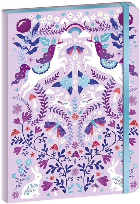 Janod - dreamland - unicorn notitieboek - 144 gedecoreerde pagina's