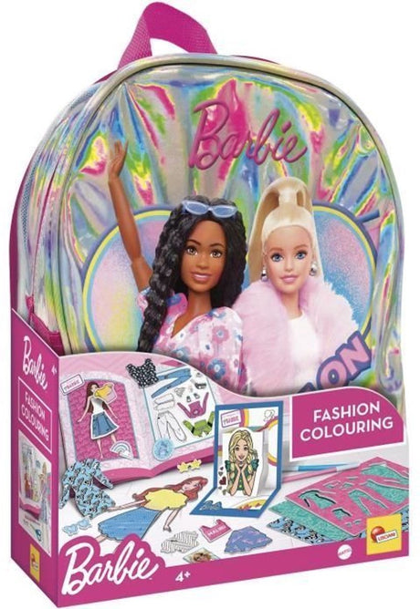 Lisciani barbie fashion colouring zainetto