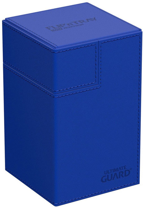 Ultimate guard flip'n'tray 100+ xenoskin - blue