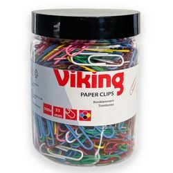 Paperclips viking 33 mm assorti