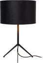 Lucide tondo - tafellamp - ø 30 cm - 1xe27 - zwart