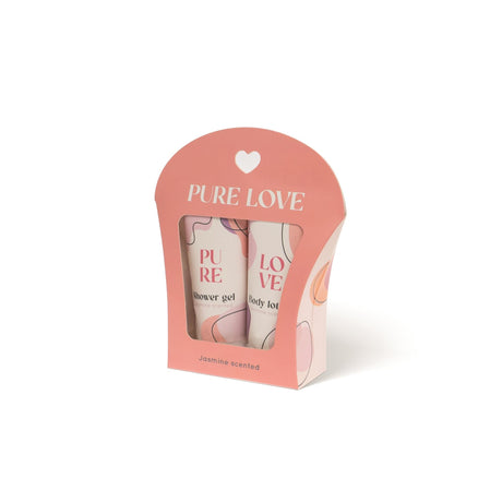 Source balance pure love giftset 2-delig showergel en body lotion met jasmine geur